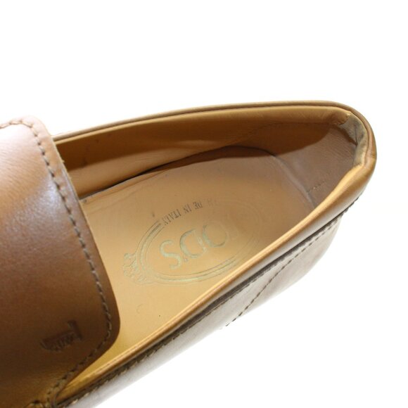 Tod's Tan Leather Slip On Loafer (8 US) - Picture 9 of 10